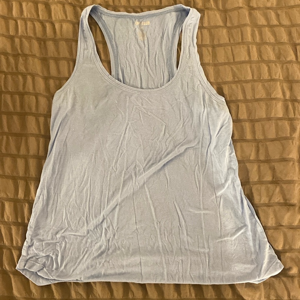 Splits59 light blue tank top, sz XS